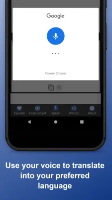 English to Croatian Translator android App screenshot 2