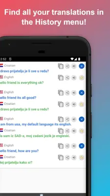 English to Croatian Translator android App screenshot 4